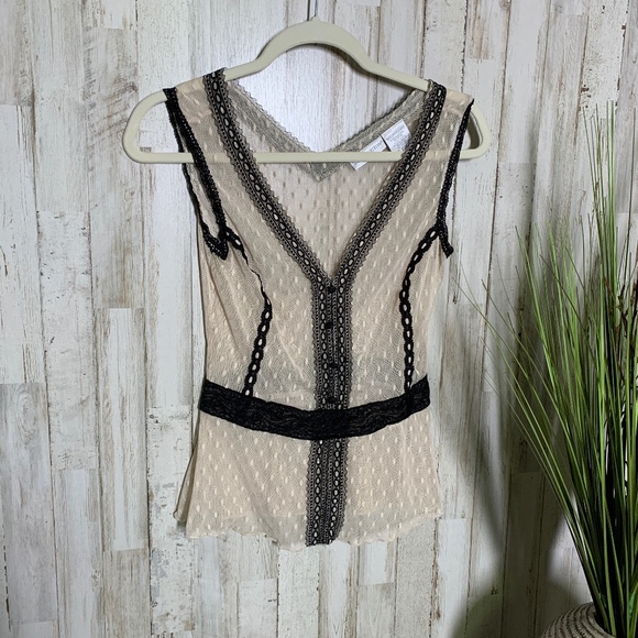 Worthington Tops - Worthington Sheer Blouse- Size M